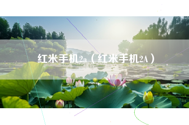 红米手机2a（红米手机2A）